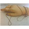 Image 1 : SNAKE CHAIN - 2 TTL - 18" & 17" - SILVER?