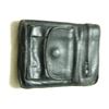 Image 1 : ESTATE LEATHER WALLET - SEVILLE CANADA - ALL ZIPPERS & SNAP WORKING
