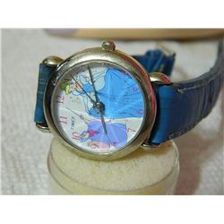 WATCH - TIMEX - DISNEY - BLUE LEATHER STRAPS