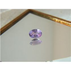 GEMSTONE - AMETHYST - OVAL FACETED - 7.0 X 4.9 X 3.5mm