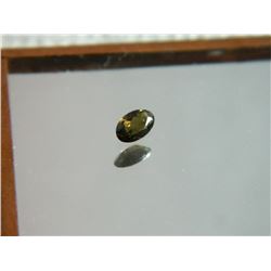 GEMSTONE - SMOKIE TOPAZ - OVAL FACETED - 5.1 X 3.2 X 1.7mm