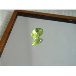 GEMSTONE - PERIDOT - OVAL FACETED - 6.0 X 4.1 X 2.9mm