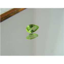 GEMSTONE - PERIDOT - PEAR FACETED - 6.0 X 3.9 X 2.8mm