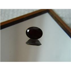 GEMSTONE - GARNET - OVAL FACETED - 8.0 X 5.9 X 4.1mm