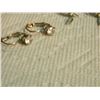 Image 2 : ASSORTED EARRINGS - some may be silver - 5 SETS TTL