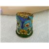 Image 1 : THIMBLE - INLAID OWL DESIGN