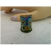 Image 2 : THIMBLE - INLAID OWL DESIGN
