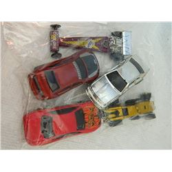 BAG OF METAL TOYS - VINTAGE HOTWHEELS  MORE - 5 TTL