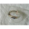 Image 6 : **** FEATURE ITEM ****  RING - 8 2/5 CTW GENUINE SAPPHIRE (11PC) & DIAMONDS IN 925 STERLING SILVER C