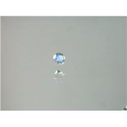 GEMSTONE - WHITE TOPAZ - ROUND FACETED - 2.7 X 1.6mm