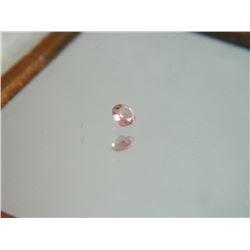 GEMSTONE - TOURMALINE - ROUND FACETED - 3.4 X 1.9mm