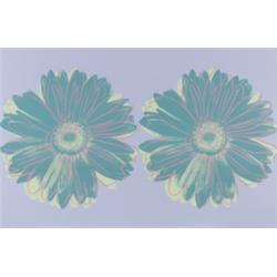 ANDY WARHOL (1928-1987) DAISY stamped with...