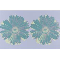 ANDY WARHOL (1928-1987) DAISY stamped with...