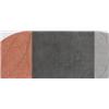 Image 1 : ROBERT MANGOLD (b. 1937) RED/GREY/BLACK ZO...