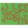 Image 1 : KEITH HARING (1958-1990) UNTITLED incised ...