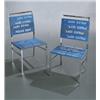 Image 1 : TOM SACHS (b. 1966) POLICE CHAIRS signed a...