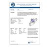 Image 2 : 1.08 CTW Tanzanite & Diamond Ring 10K White Gold - REF-31T3M - 11426