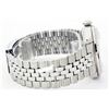 Image 2 : Rolex Men's Stainless Steel, QuickSet, Diam Dial & Diam/Sapphire Bezel - REF-521N3A