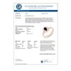 Image 2 : 0.51 CTW Blue Sapphire & Diamond Ring 18K Rose Gold - REF-32W2F - 12625
