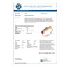 Image 2 : 1.10 CTW Multi-Sapphire & Diamond Ring 14K Rose Gold - REF-29Y5K - 13659