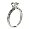 Image 4 : 1.25 CTW Certified VS/SI Quality Oval Diamond Solitaire Ring 10K White Gold - REF-370A8X - 32913