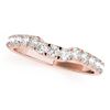 Image 5 : 2.52 CTW Certified VS/SI Diamond 2Pc Set Solitaire Wedding 14K Rose Gold - REF-567W2F - 32094