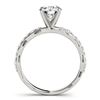 Image 5 : 1.15 CTW Certified VS/SI Diamond Solitaire Ring 18K White Gold - REF-186Y9K - 27474