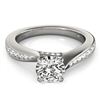 1.11 CTW Certified VS/SI Diamond Solitaire Ring 18K White Gold - REF-211K8W - 27564