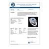 Image 3 : 1.13 CTW Fancy Intense Blue Diamond Solitaire Art Deco Ring 18K White Gold - REF-240W2F - 37824