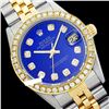 Image 1 : Rolex Ladies Two Tone 14K Gold/ss, Diamond Dial & Diamond Bezel, Sapphire Crystal - REF-434M3F