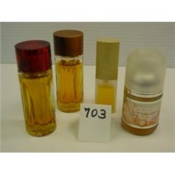 Lot of 4 COLOGNE/PERFUME Bottles