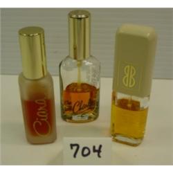 Lot of 3 COLOGNE/PERFUME Bottles