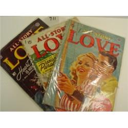 Lot of 3 Pulp Fiction Magazines 1947/48