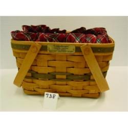 LONGABERGER 1992 Season Greeting Basket