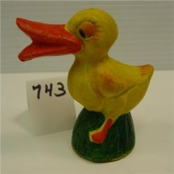 Vintage Hand Painted PAPIER MACHE Duck