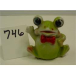 Frog Figurine w/Googlie Eyes - Japan