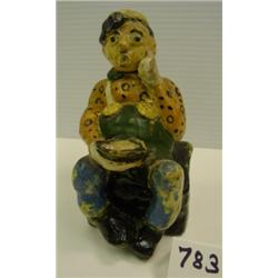 Overbeck Style FOLK ART Figurine - Boy