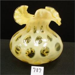 FENTON Coin Spot Opalescent Light Shade