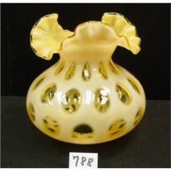 FENTON Coin Spot Opalescent Light Shade