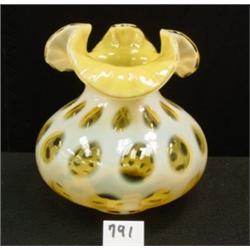 FENTON Coin Spot Opalescent Light Shade