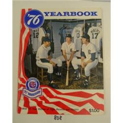 1976 DETROIT TIGERS Baseball Yearbook