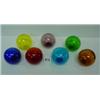 Image 1 : BLENKO Hand Blown Balls - Set of 7