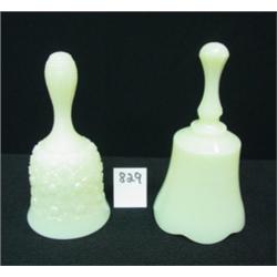 FENTON Yellow Bells (2) 