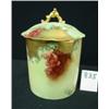 Image 1 : LIMOGES France HP Covered Condiment Jar
