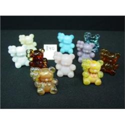 BOYD Art Glass Bear Collection (10)