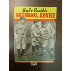 Babe Ruth's Baseball Advice - 1936