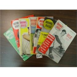 Vintage BASEBALL DIGESTS - Lot of 7