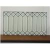 Image 1 : Diamond Beveled LEADED GLASS Window
