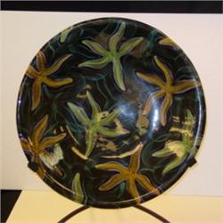 Artist Signed STARFISH Decorator Plate