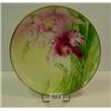 Image 1 : Hand Painted NIPPON Plate - Orchids